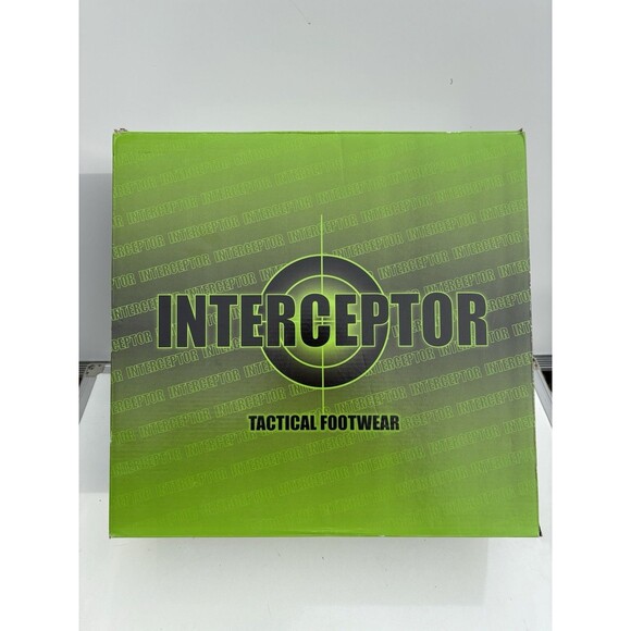 Interceptor Men\'s Jarrett Zippered 8” Soft Toe Tactical Boots Size 13 Brand New! main image 8